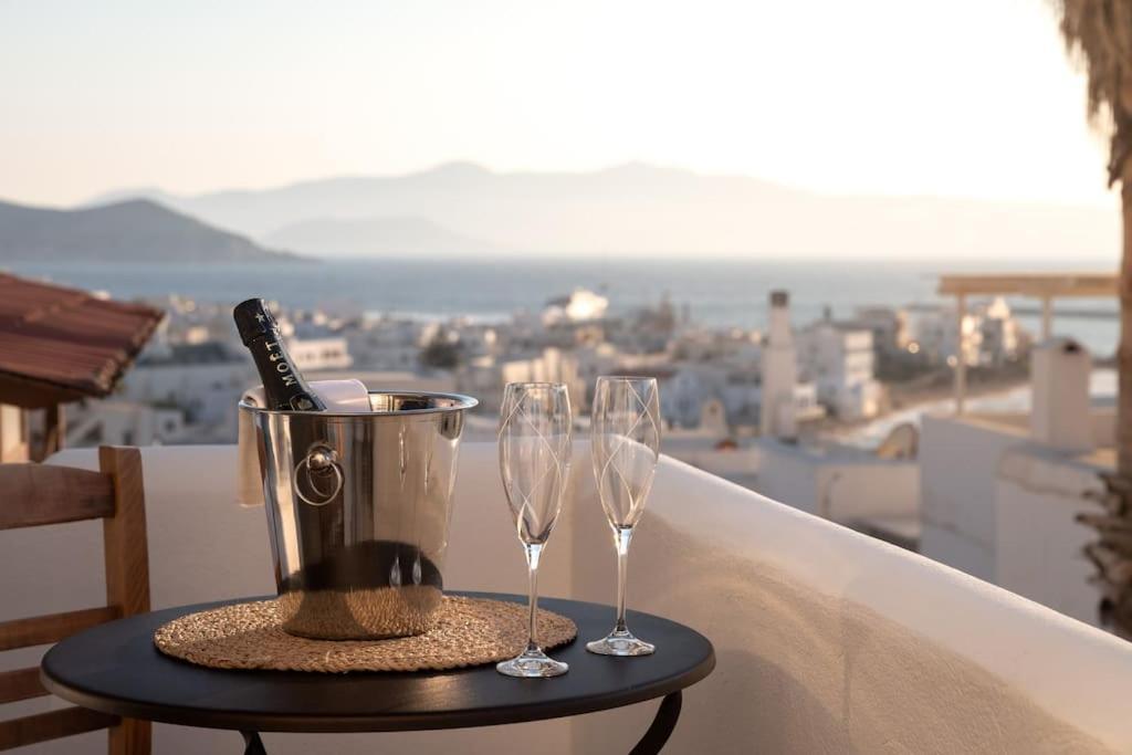 Naxian Sun Apartment Naxos City Exterior foto